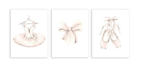 Peinture toile ballerine chambre fille rose : la solution pour un mur vide et sans vie