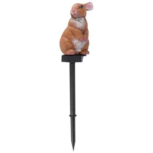 Lampe solaire lapin étanche pour sublimer votre pelouse de nuit