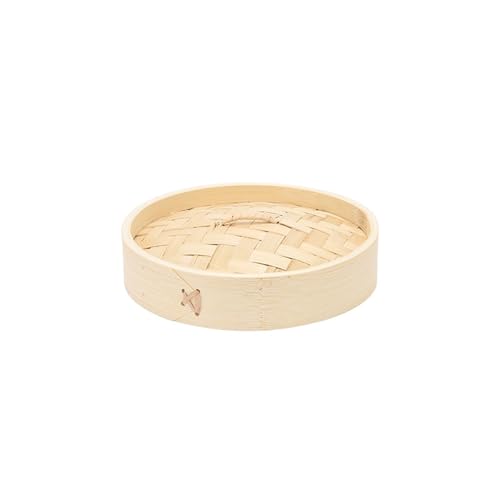 Contenedor de cocina, cesta de vapor para cocina, tejido comercial, vaporizador doméstico, vaporizador pequeño, 18 cm, juego de utensilios de cocina de madera para cocina (AO, talla única)