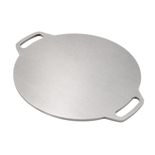 Image of Pure Iron Dosa Tawa, 12 Inch, 6mm Thick, Fully Seasoned, Non-Stick, Flat Borderless Design, 30 cm, 3.6 kg