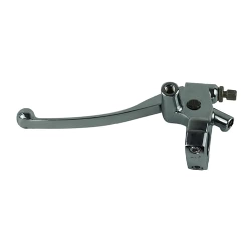 Palanca de freno izquierdo de aluminio con soporte de espejo de moto