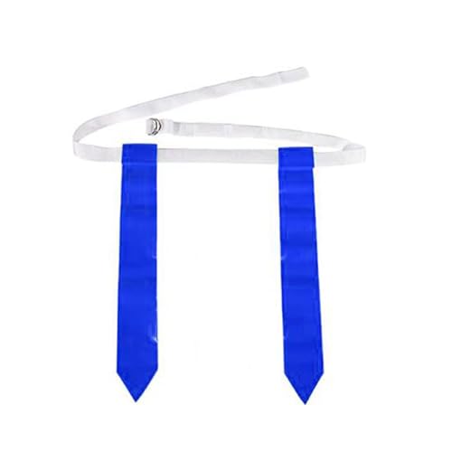PURPLELILY Soccer Flags Football Belt Flags Soccer Game Waist Belt Soccer Waist Flags Belt Outdoor Flags Multiuse Football Belt