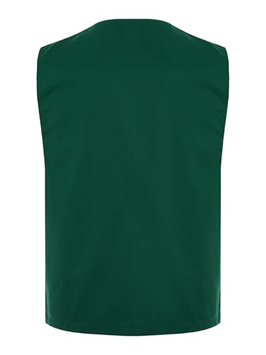 Unisex Kids Girls Boys V Neck Waistcoat Volunteer Vest Team Activities Unform with Pockets for Social Service2