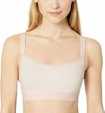 Hanes Black Sports Bra (More Colors Available), Reversible Wireless Bra, Moisture-Wicking, SmoothTec...