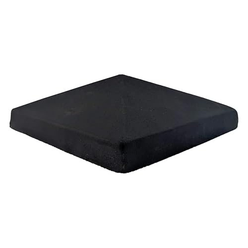 Chapeau Pilier 36x36 Pointe De Diamant - Gris Anthracite Foncé