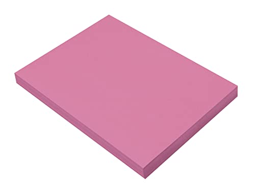 Image of Prang (Formerly SunWorks) Construction Paper, Hot Pink, 9 inch x 12 inch, 100 Sheets