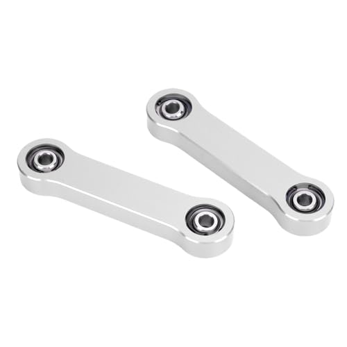 UPALDHOU Bieletas de Barra Estabilizadora para Motocicleta, de Aleación de Aluminio de Alta Resistencia, Repuesto para Ryker 600 900 Rally Sport, con Conexión Optimizada para la Barra de (SILVER)