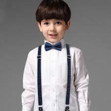 Image of Tuxedo Neck bow tie for Infants,Kids,Toddlers, Boys,Men - Hand sewn & Handcrafted