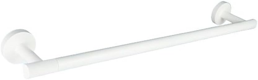 Matte White Bathroom Accessories Hardware Set Bath Towel Holder Paper Holder Robe Hook Toilet Brush Soap Dish Towel Rack Shelf,Towel Ring B