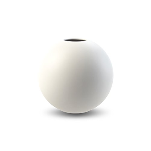 Cooee - Vaso di Design a Sfera, 8 cm, Bianco