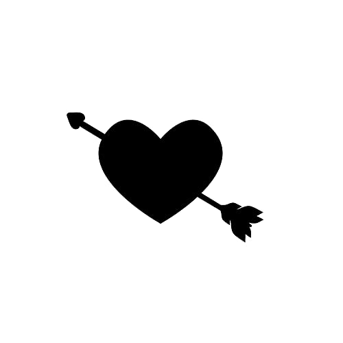 eCraftIndia Heart with Love Arrow Wooden Wall Decor for Living Room Bedroom | Home Wall Decor Items| Wall Art for Home Decor| Valentine Gift for Girlfriend Boyfriend Husband Wife| Valentine Decoration 3 21q ALdq53S
