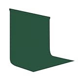 LYLYCTY 8x10FT Dark Green Screen Backdrops for Photography, Virtual Green Screen Backdrop Pieces for Meetings, Curtains for Party Decoration Video Shooting
