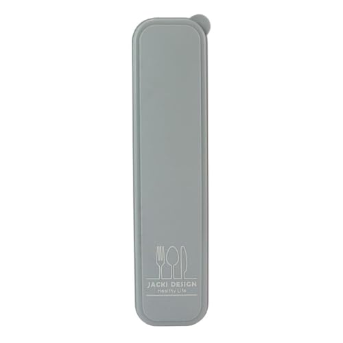 Porta Talheres Portatil Linha Joy Jacki Design - Cinza