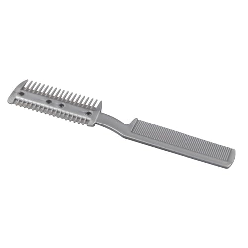 Peine cortadora de cabello Double Edge Barber Razor Comb miniatura 4