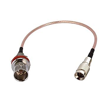 GraspaDeal HD-SDI Cable DIN 1.0/2.3 Male Straight to BNC Female Bulkhead Oring RG178 Video Cable 75ohm 8" inch Suitable for Blackmagic 1 PCS (B0BXF7FKMB) Amazon Price History, Amazon Price Tracker
