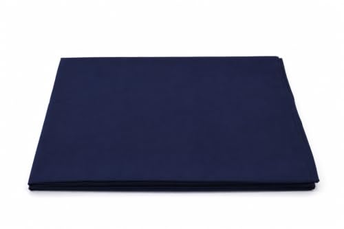 Image of Unstitched Cotton Astar /Lining /Cloth /Kapda Running into Meters for Suit,Sherwani,Kurti,Blouse /Choli,lehanga & Dress Materials(Available in 2,4,6 Meters Variation) (Navy Blue, 6 Meter)