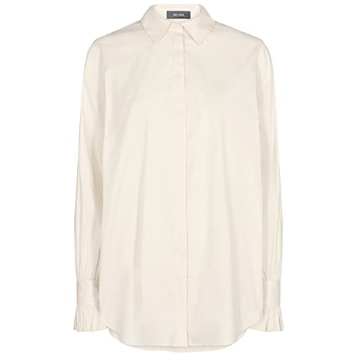 Mos Mosh Damen Bluse Enola Fancy Shirt Ecru Weiss - XS