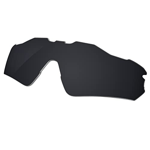 Galvanic Replacement Lenses for Oakley Radar EV Path sunglass - Black Polarized