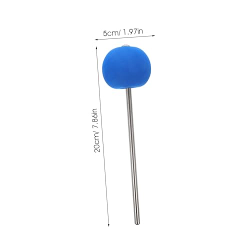 Martillo Pedal Bombo Duradero Simple Doble Azul miniatura 2