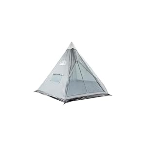 Tipi-tent voor 4 personen, SURPASS grijs