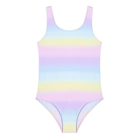 Ewbob Girls One Piece Quick Dry Swimsuit Cover
