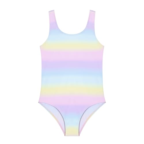 Girls One Piece Swimsuit Quick Dry Swimwear Beach Bathing Suit for 3-18 Years