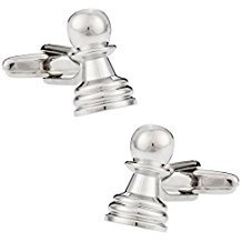 Novelty Silver Chess Pawn Piece Mens Shirt Wedding Birthday Party Gift BNIB