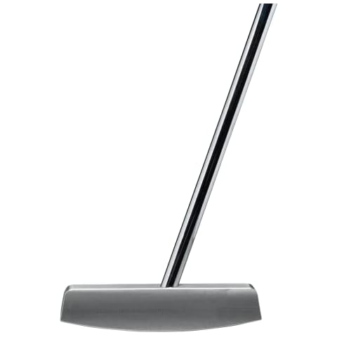 Bell N-360 No-Offset CNC Milled Center Shaft Standard Blade Golf Putter + Tacki-Mac Black Pistol Standard Grip (Left, 35) Cover