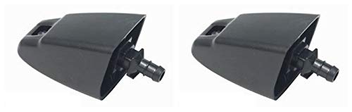 Amazon.com: FEILIDAPARTS Pair Headlight Washer Nozzle Headlamp ...