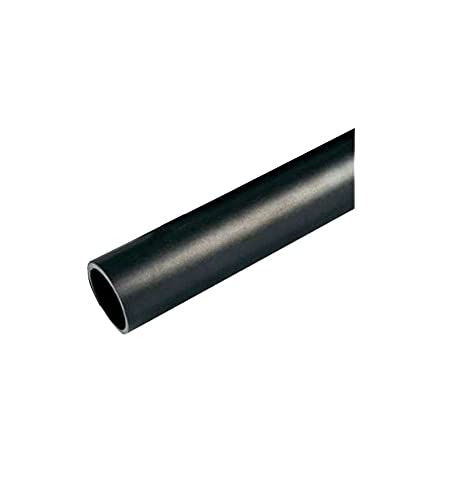 Black Polycarbonate Lantern Pole 2 Meters, DIAM. 60 MM