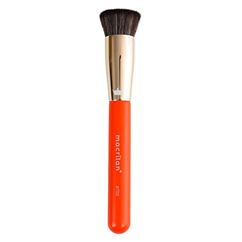 Pincel BT03 Profissional Kabuki para Base Macrilan – Linha Beauty Tools, Macrilan