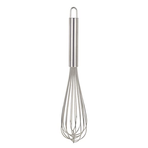 SePkus Batidor de Huevos de Acero Inoxidable 201, batidor de Huevos Manual, Mezclador de harina de Huevo para Crema doméstica (42CM)