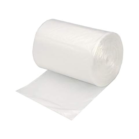 Gereen 8-12 Gallon Clear Trash bag Garbage Bag Trash Can Liner (8-12 Gallon (100 Bags)) Cover