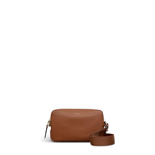 RADLEY London Tavistock Women's Leather Mini Zip Around Crossbody, Indus Tan