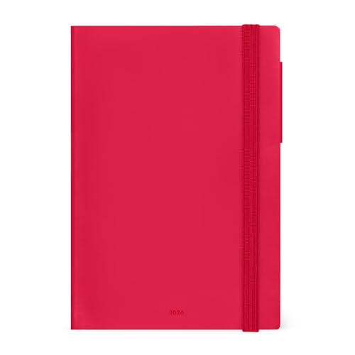 Legami - Agenda Settimanale Medium con Notebook 2026, Cherry Bomb,