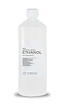 Chemical Elements 96% Neutral Grain Ethanol (Not Denatured) 1L - High-Purity Solvent for Tinctures, Extracts, Cosmetics, and Cleaning