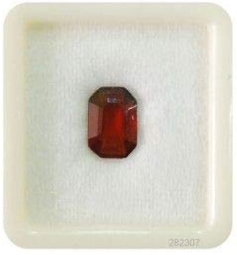 KINSHU GEMS 15.25 Ratti / 14.47 Carat Certified Gomed Stone Hessonite Garnet Gemstone A1+ Quality Natural Gemstone