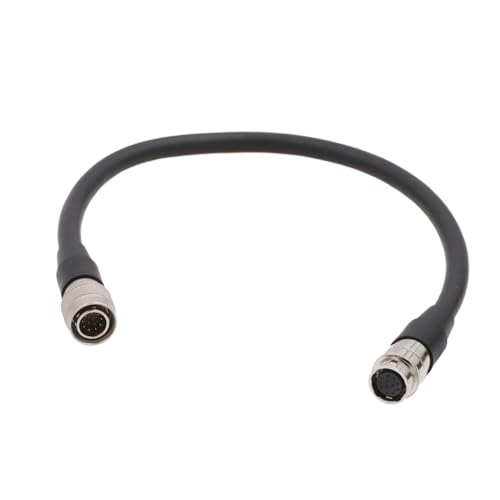 Câble Hirose 12 broches mâle femelle HangTon AW-CA12T12A pour objectif Canon
