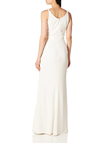Image of Iris Spaghetti Strap Plunging Long Dress