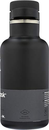 Hydro Flask Garrafa de água de boca larga de aço inoxidável isolada e Growler de cerveja, 1,8 g, pre