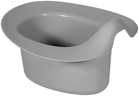 Kindsgut Abhaltetöpfchen für Babys, Dunkelgrau | Babytopf WC/Klo, hochwertige Qualität, dezente Farben, abhalten und windelfrei