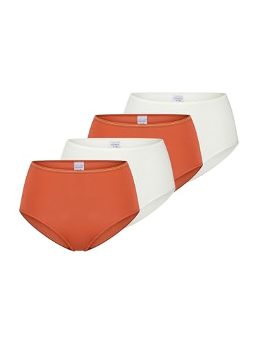 Slips en modal Schiesser lot de 4, culottes Essentials respirantes femme