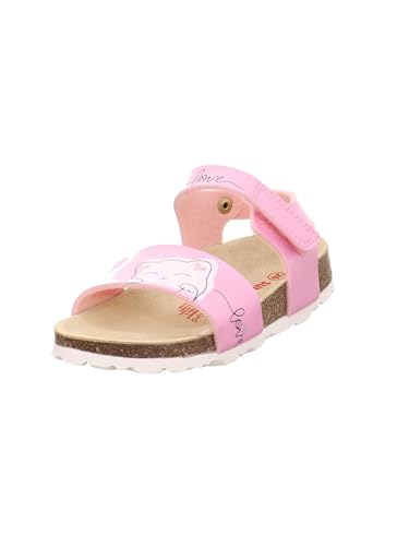 Superfit Mädchen Fussbettpantoffel Sandale, Rosa 5500, 25 EU