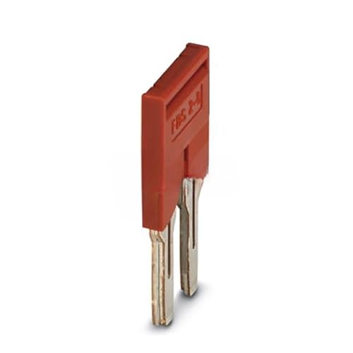 Puente enchufable FBS 2-8 rojo para puentear regletas de bornes sin herramientas