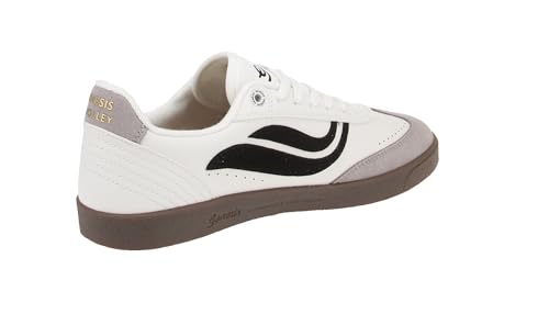 Genesis 1005278 G-Volley Sugar Corn - Damen Schuhe Sneaker - White-Black, Größe:42 EU