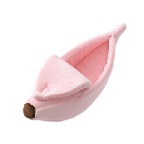 Cuccia per gatti a banana, calda cuccia invernale per gatti a forma di banana, di grandi dimensioni, morbida e calda, accessorio per animali domestici per gatti, gattini e cani di piccola taglia