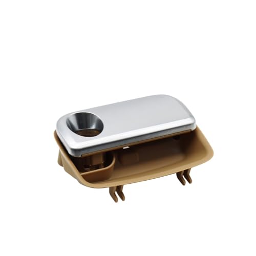 AMXDHH Car Dashboard Glove Box Lock Storage Box Handle Fit for Porsche 95B Cayman 981 982 Fit for Panamera 970 Carrera 991(Beige)