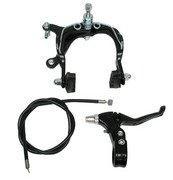 Brakeset Sunlite Mx Aly F+R Set W/Levers Silver #TOP17