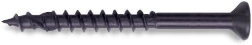 Fastap No. 7 x 2 in. L Phillips Countersink Head Black Oxide Steel Wood Screws 12 oz. 100 pk