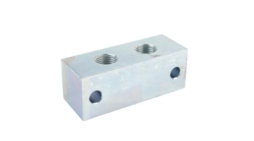 Bloc de graisseur 50mm pour distributeur et lubrification tracteur